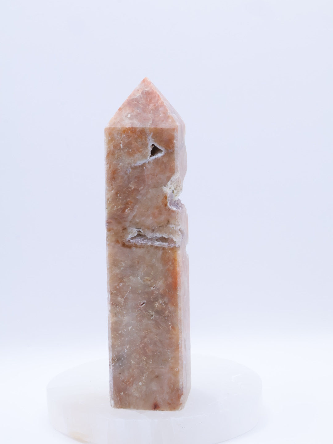 Orange Calcite/Apatite
Crystal Point Medium Size 90-140mm | #1