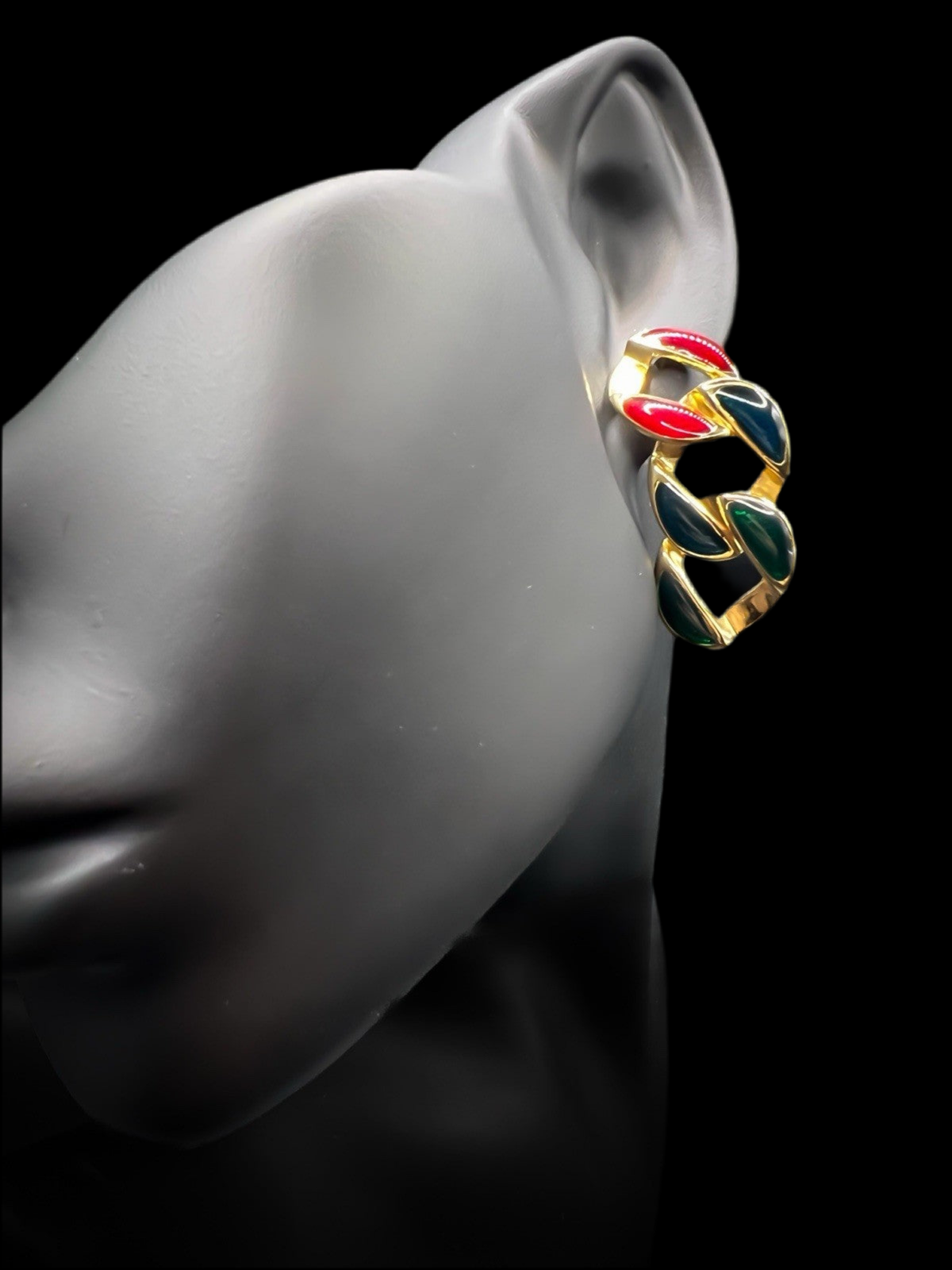 10kt Gold Plated Vintage Gold Tone Costume Jewellery Earrings, Acid Tested