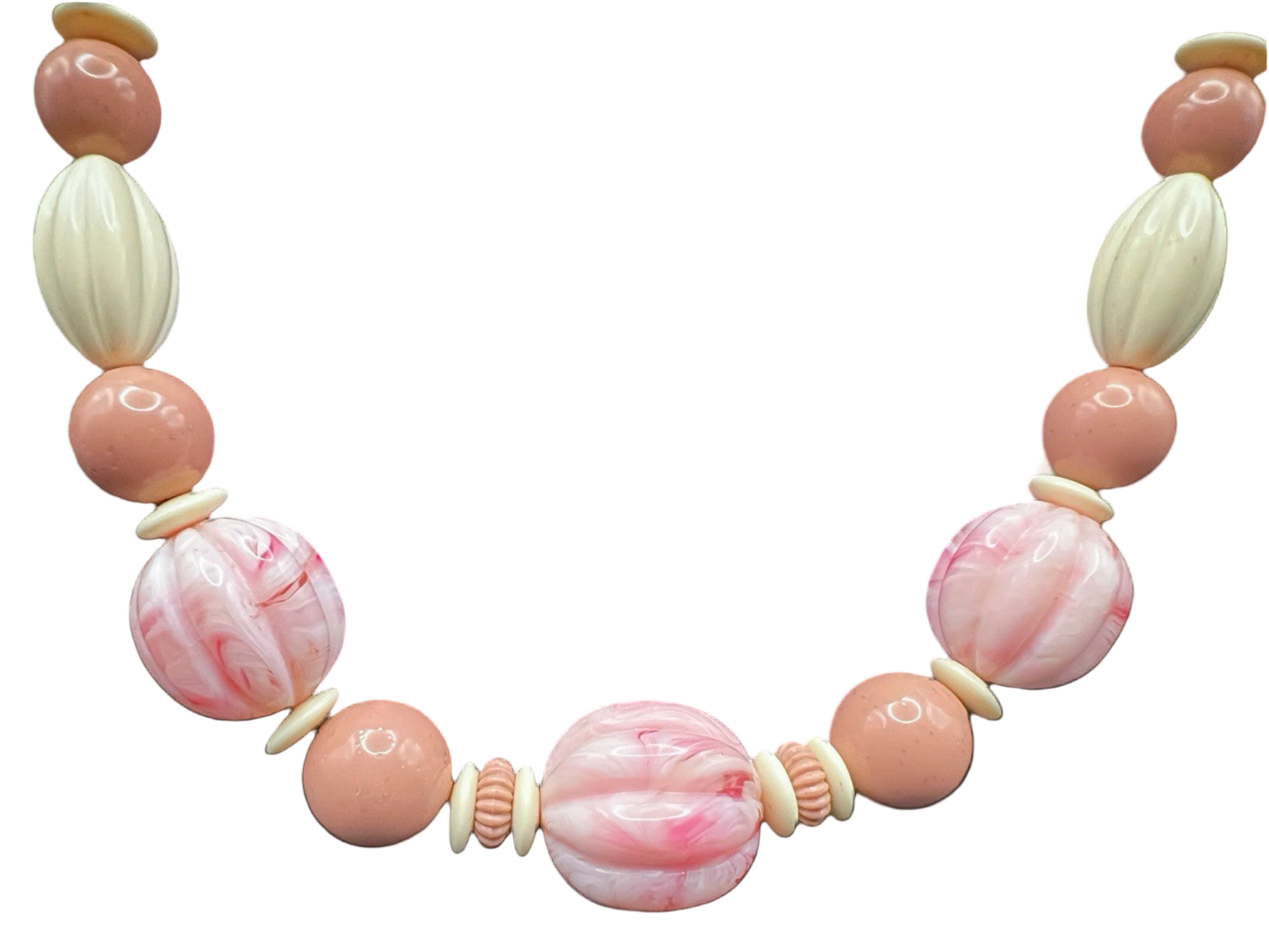 1980’s Pink Avon Spring Burst Vintage Costume Jewellery Necklace