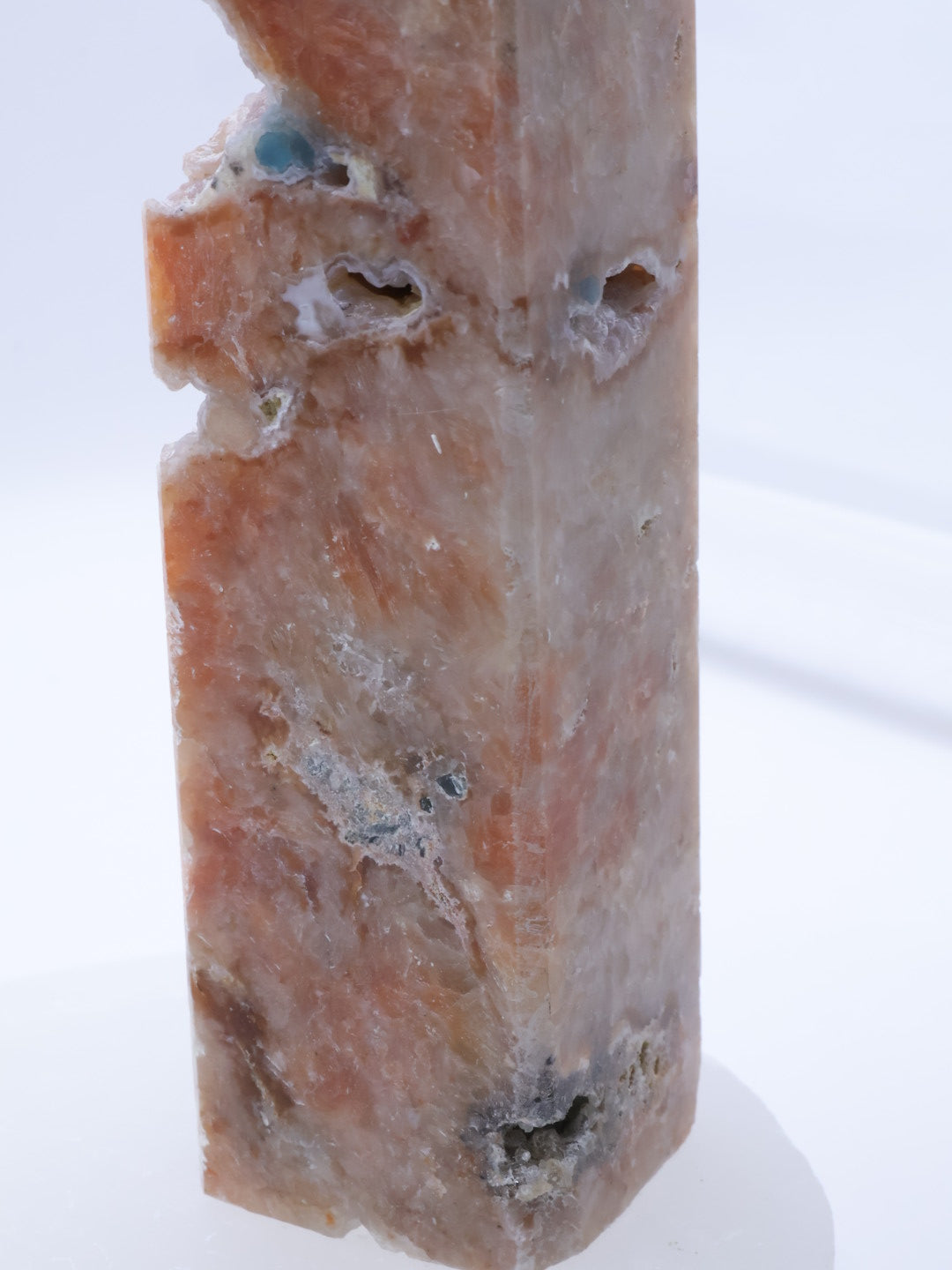 Orange Calcite/Apatite
Crystal Point Medium Size 90-140mm | #1