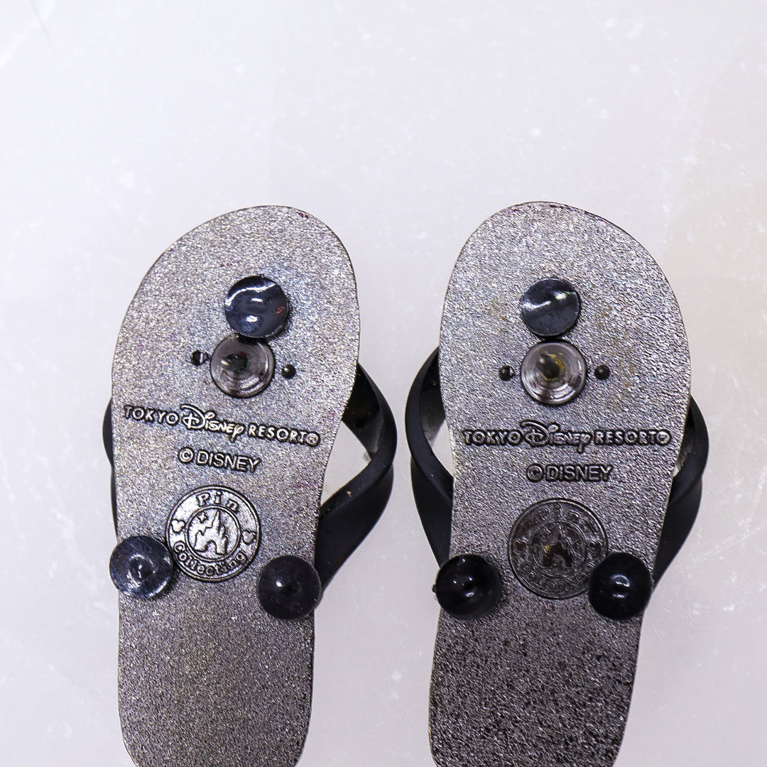 Tokyo Disney Nightmare Before Christmas Jack & Sally Flip-Flop Pins