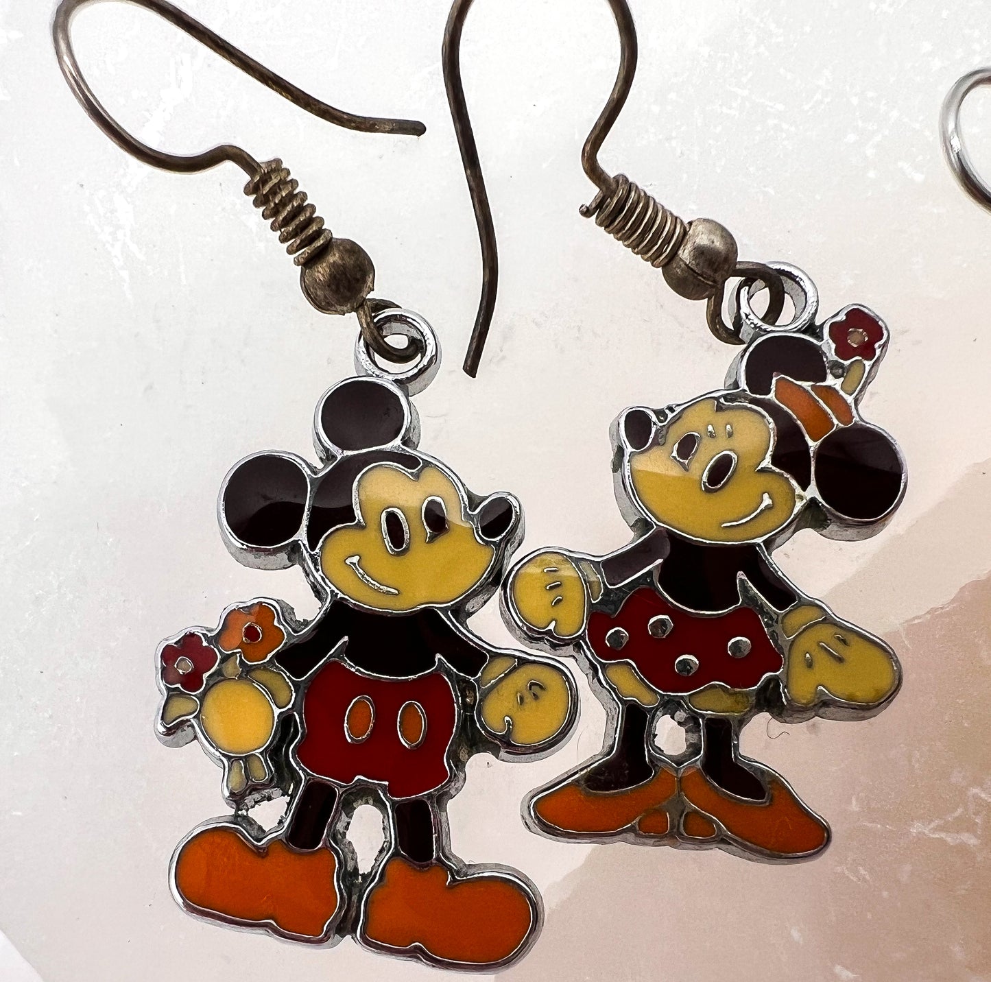 Mickey & Minnie Mouse and Daisy Duck Earring Bundle, Dangle Fashion Jewellery