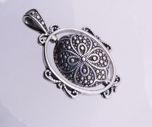 Sakura Agate Rotating Pendant | #8