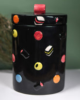Vintage Oval Licorice Allsorts Jar