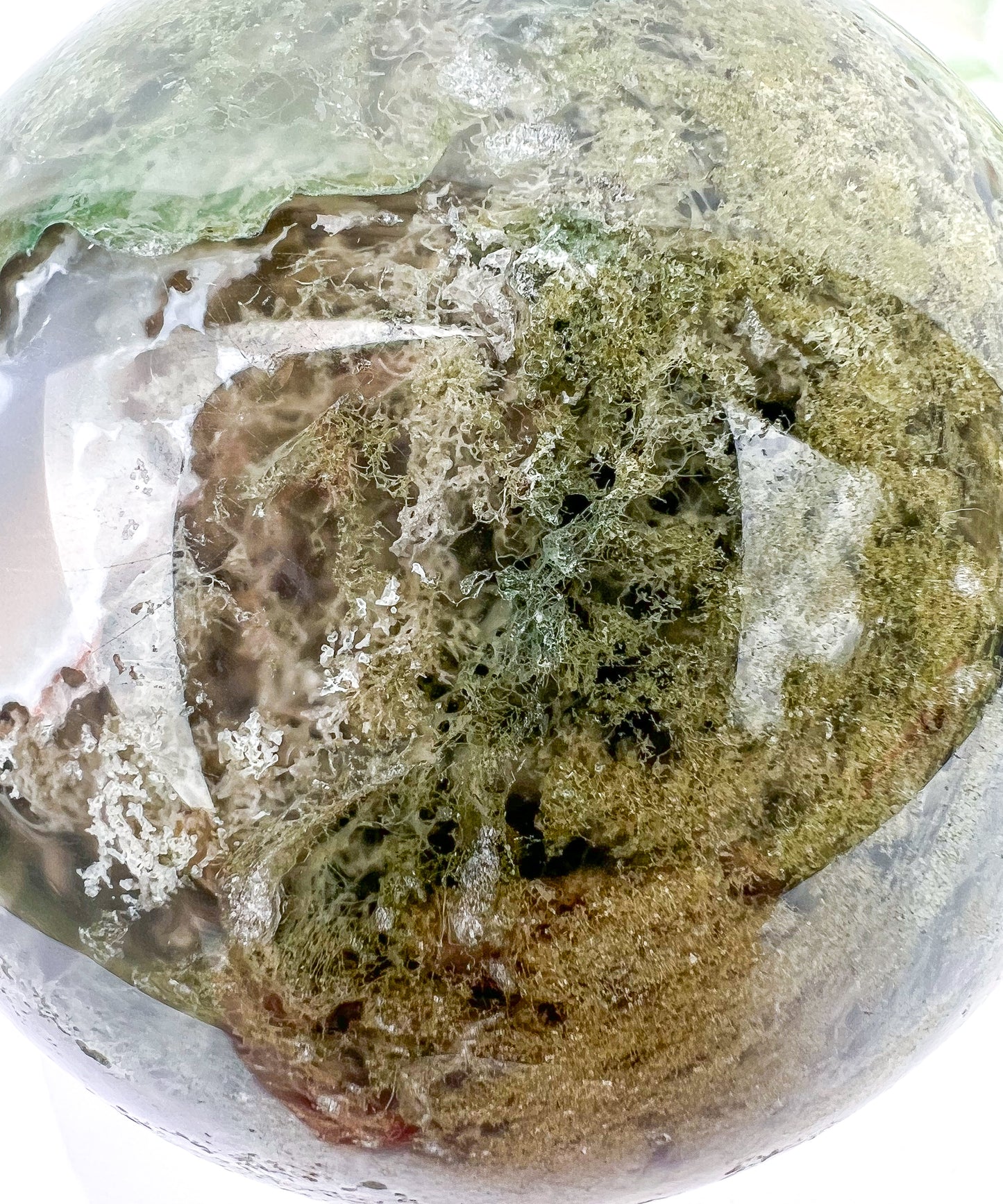Moss Agate Sphere