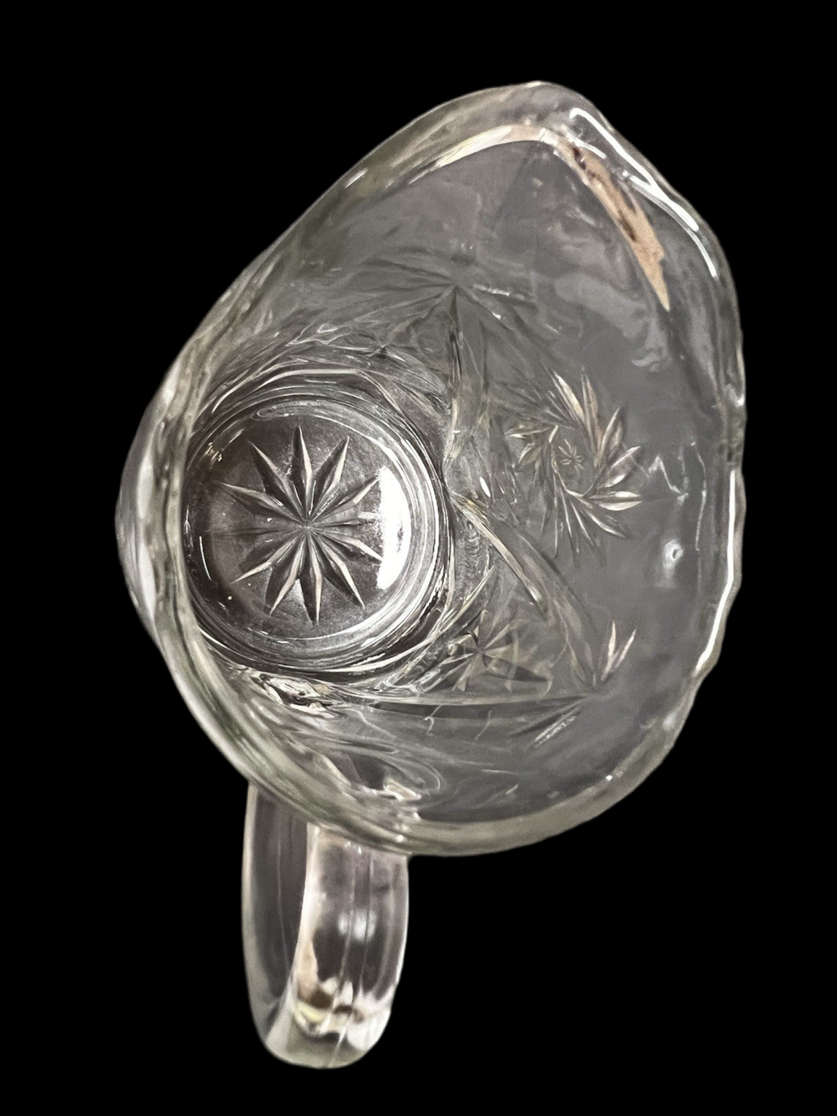 Vintage Depression Glass Creamer 200ml - Excellent Condition