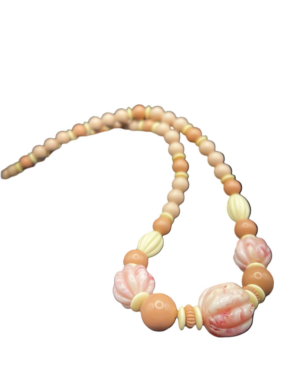 1980’s Pink Avon Spring Burst Vintage Costume Jewellery Necklace