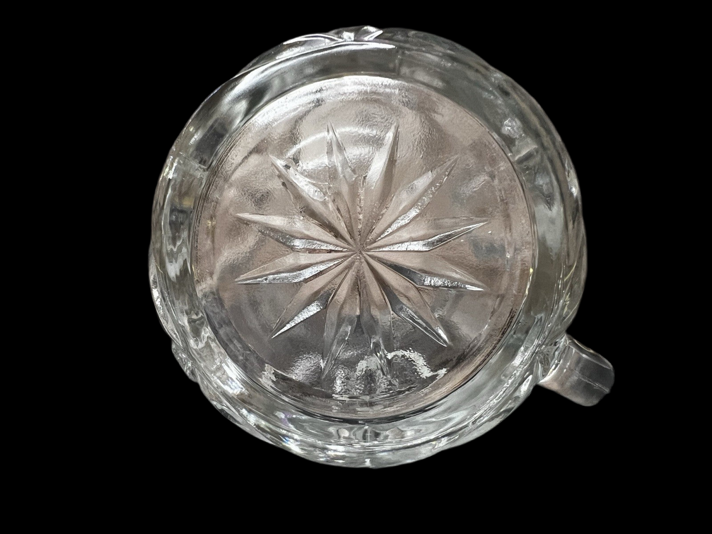 Vintage Depression Glass Creamer 200ml - Excellent Condition
