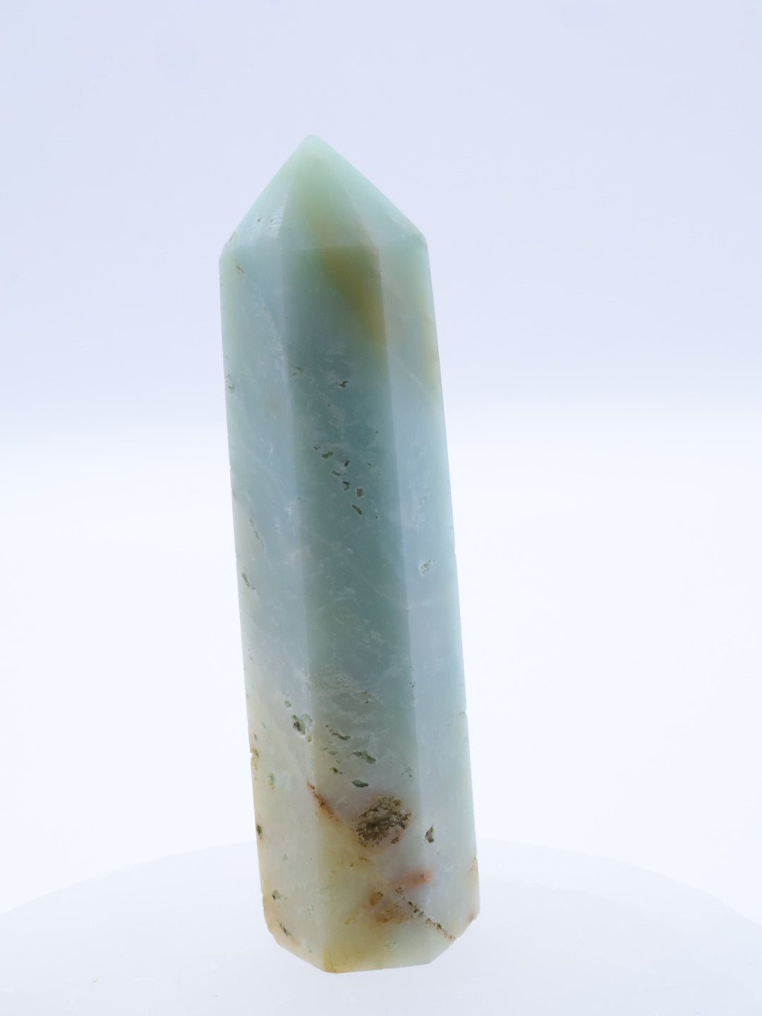 Sky Blue Quartz (Chalcedony) Crystal Point Small 65-100mm | #2