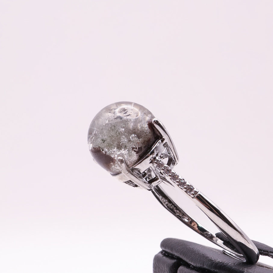 Garden Quartz Adjustable Ring | #9