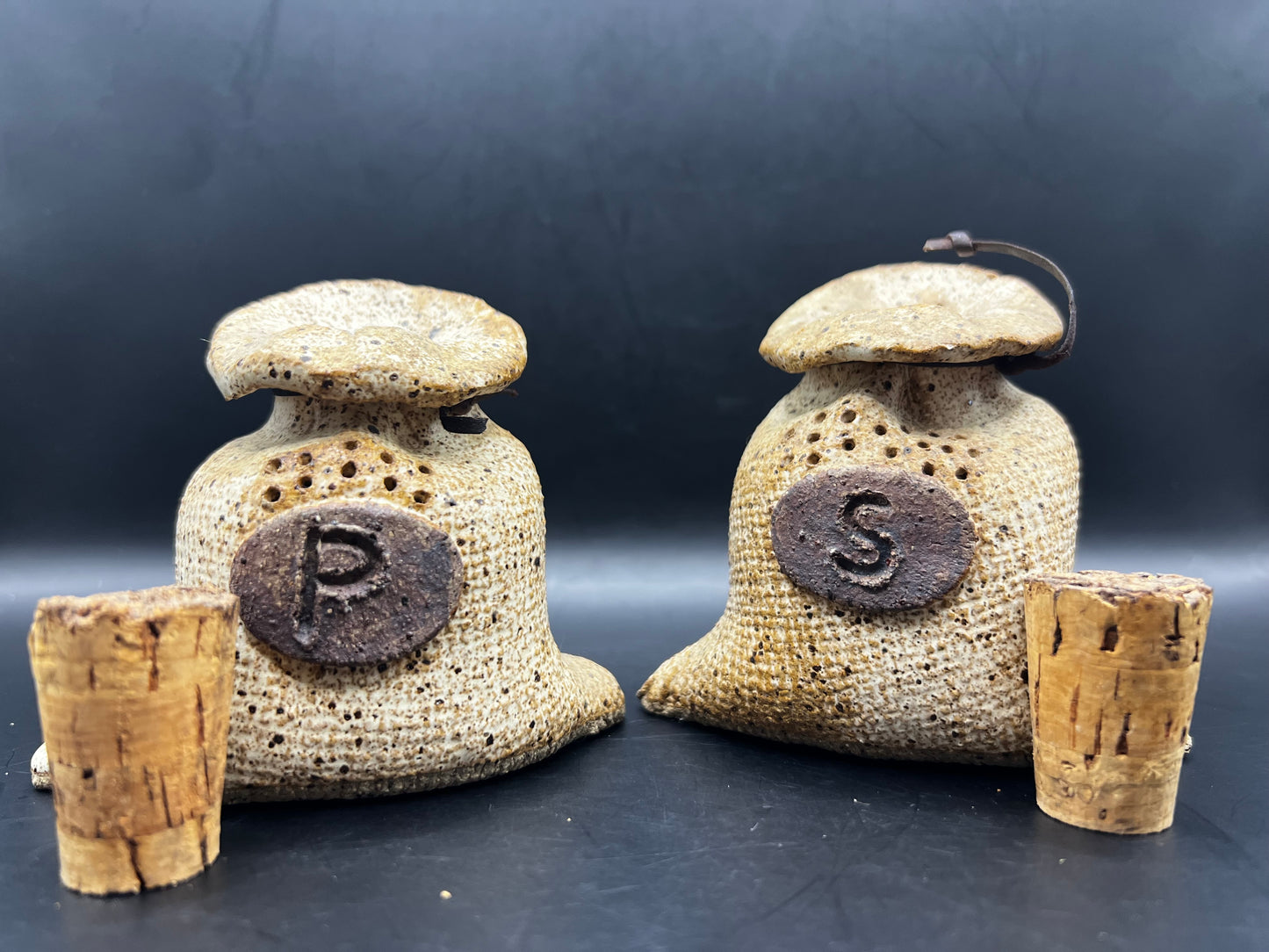 Handmade Salt & Pepper Stoneware