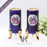 Regency Porcelain Salt & Pepper Shakers