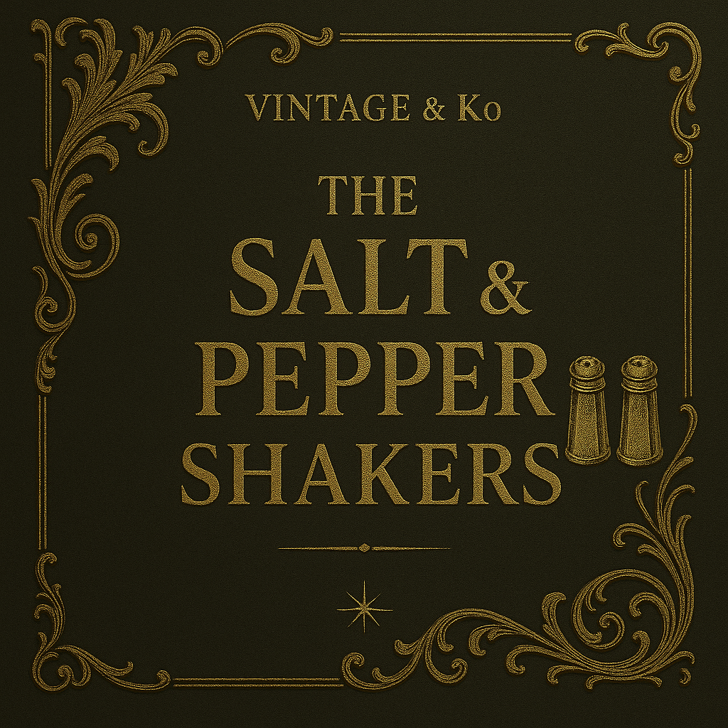 Vintage Salt & Pepper Shakers
