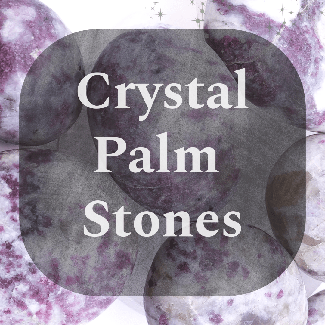 Crystal Palm Stones -  Vintage & Ko