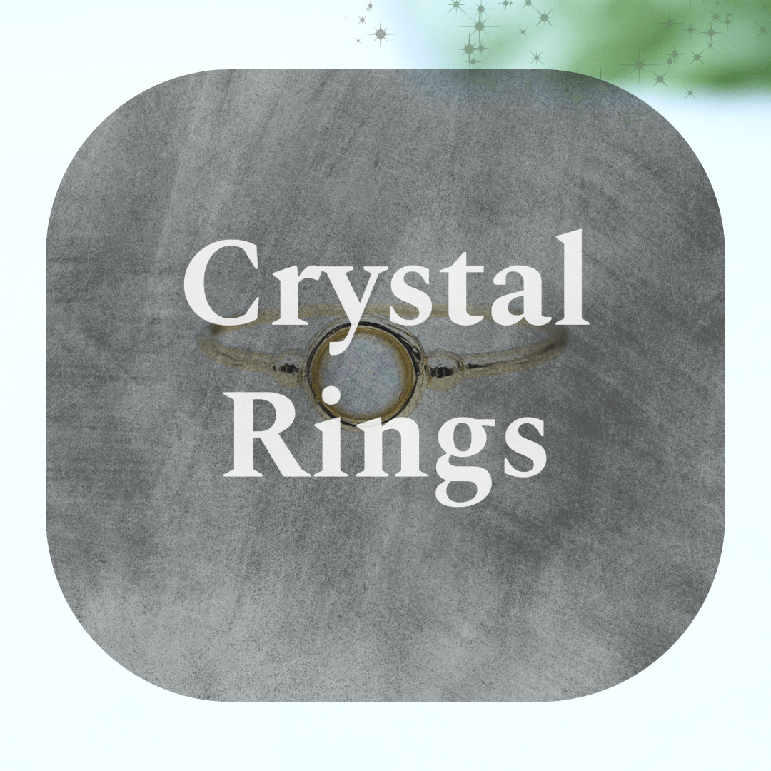 Crystal Rings -  Vintage & Ko