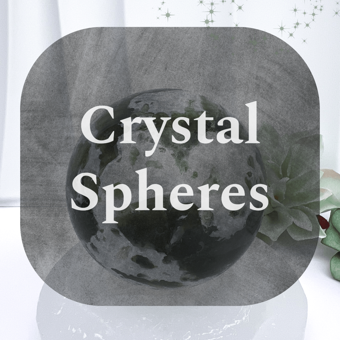 Crystal Spheres -  Vintage & Ko