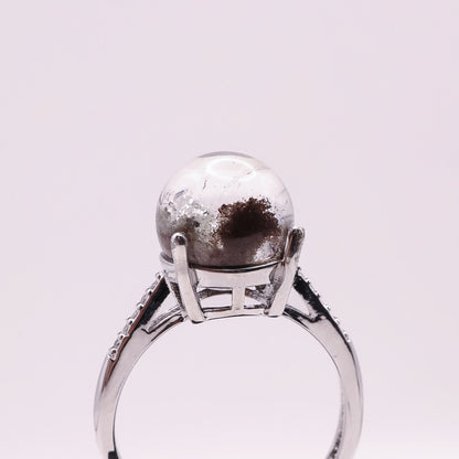 Garden Quartz Adjustable Ring | #9