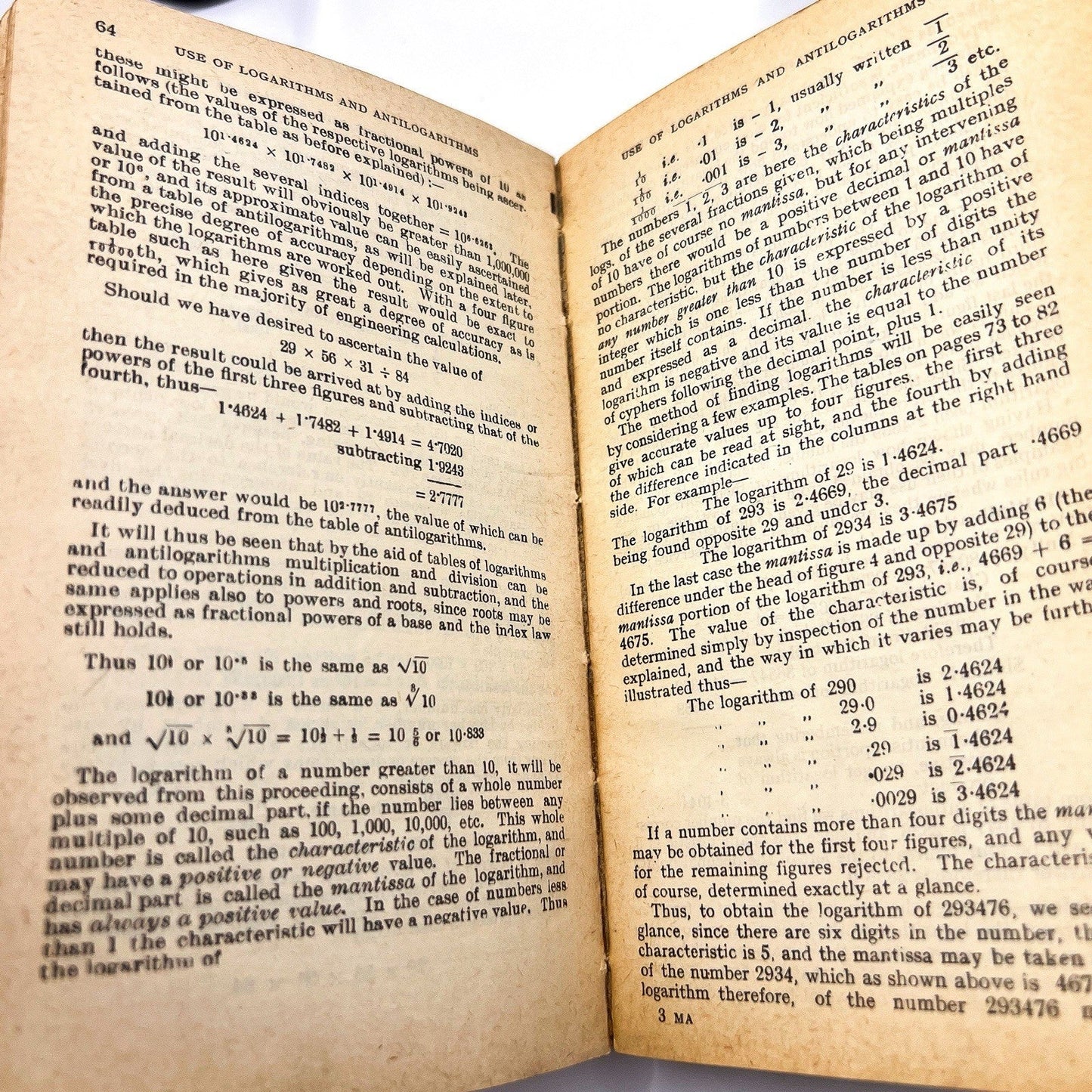 1963 Vintage Fowler's Mechanics And Machinists Pocket Book