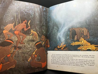 1977 Australian Children's Book Kangaroo Vintage Inscribed 1987 Rare Collectible