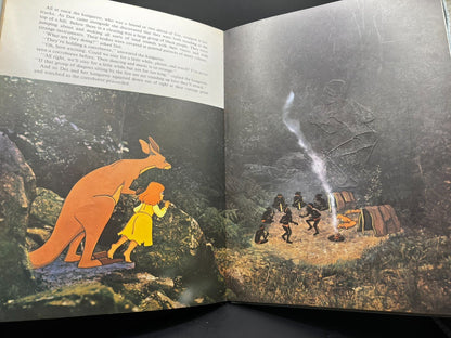 1977 Australian Children's Book Kangaroo Vintage Inscribed 1987 Rare Collectible