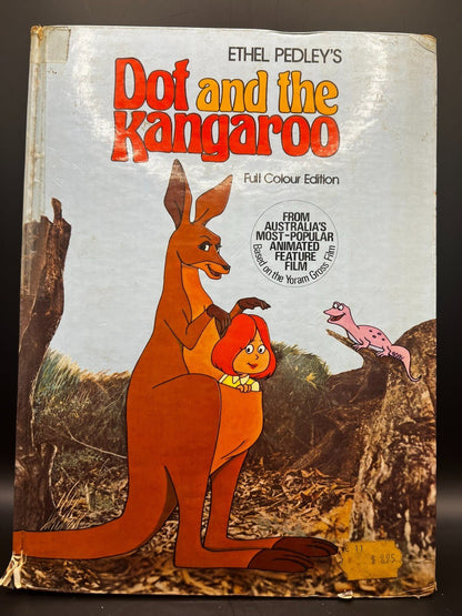 1977 Australian Children's Book Kangaroo Vintage Inscribed 1987 Rare Collectible