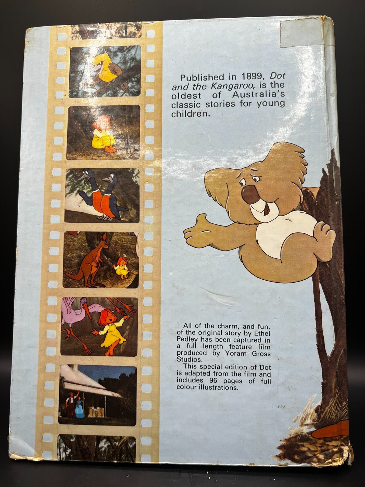 1977 Australian Children's Book Kangaroo Vintage Inscribed 1987 Rare Collectible