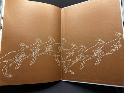 1977 Australian Children's Book Kangaroo Vintage Inscribed 1987 Rare Collectible