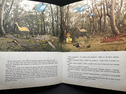 1977 Australian Children's Book Kangaroo Vintage Inscribed 1987 Rare Collectible