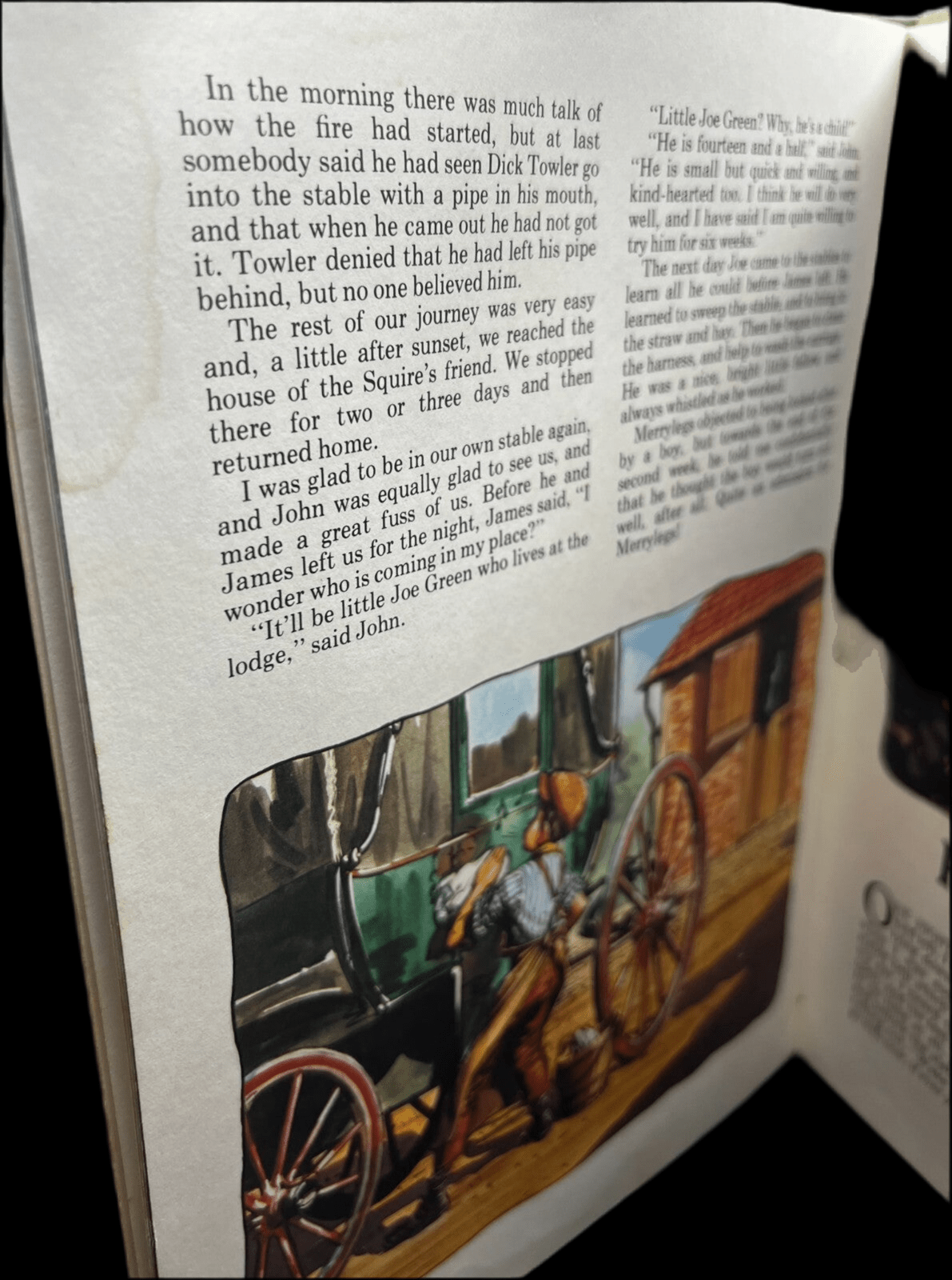 1978 Purnell Colour Classics Black Beauty by Anna Sewell, Vintage Horse Book