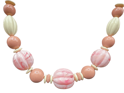 1980’s Pink Avon Spring Burst Vintage Costume Jewellery Necklace