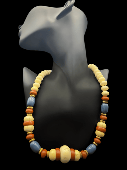 1985 Avon Indian Summer Naturals Costume Necklace
