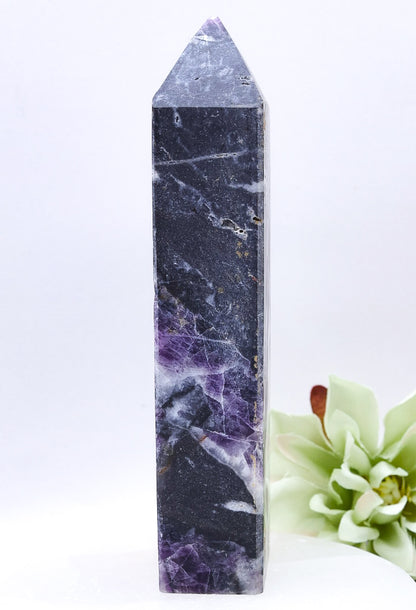 Fluorite Crystal Point | Medium Size 13cm - 301g