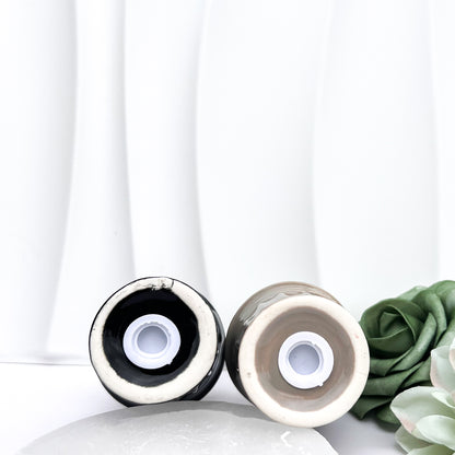 Novelty Garbage Can Salt & Pepper Shakers