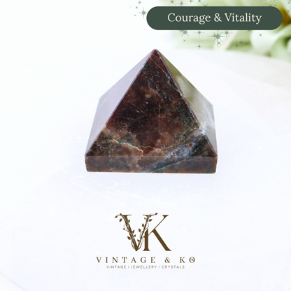 Small Jasper Pyramid | 1.5cm