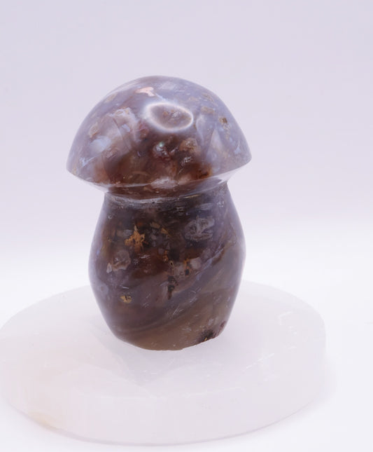 Jasper Mushroom Carving - Medium Size || Mushroom #5