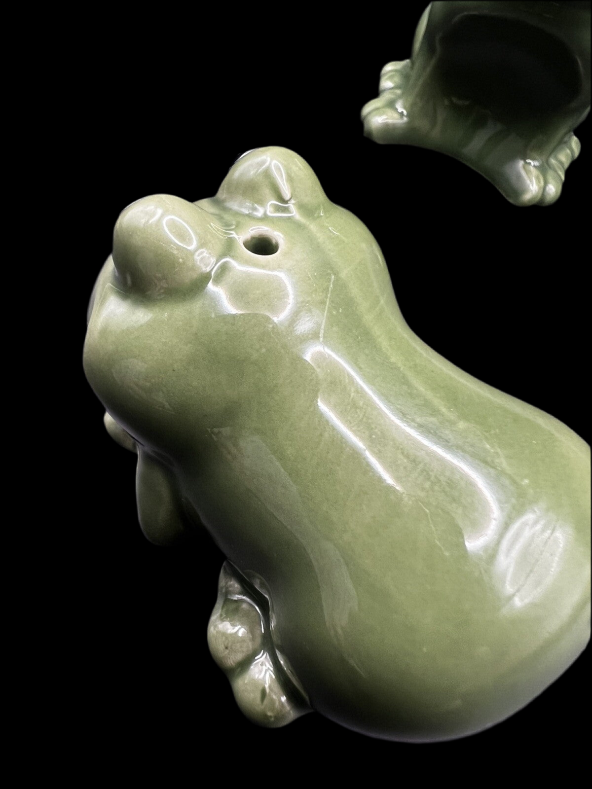 Naughty Playful Frogs Collectible Salt and Pepper Shakers