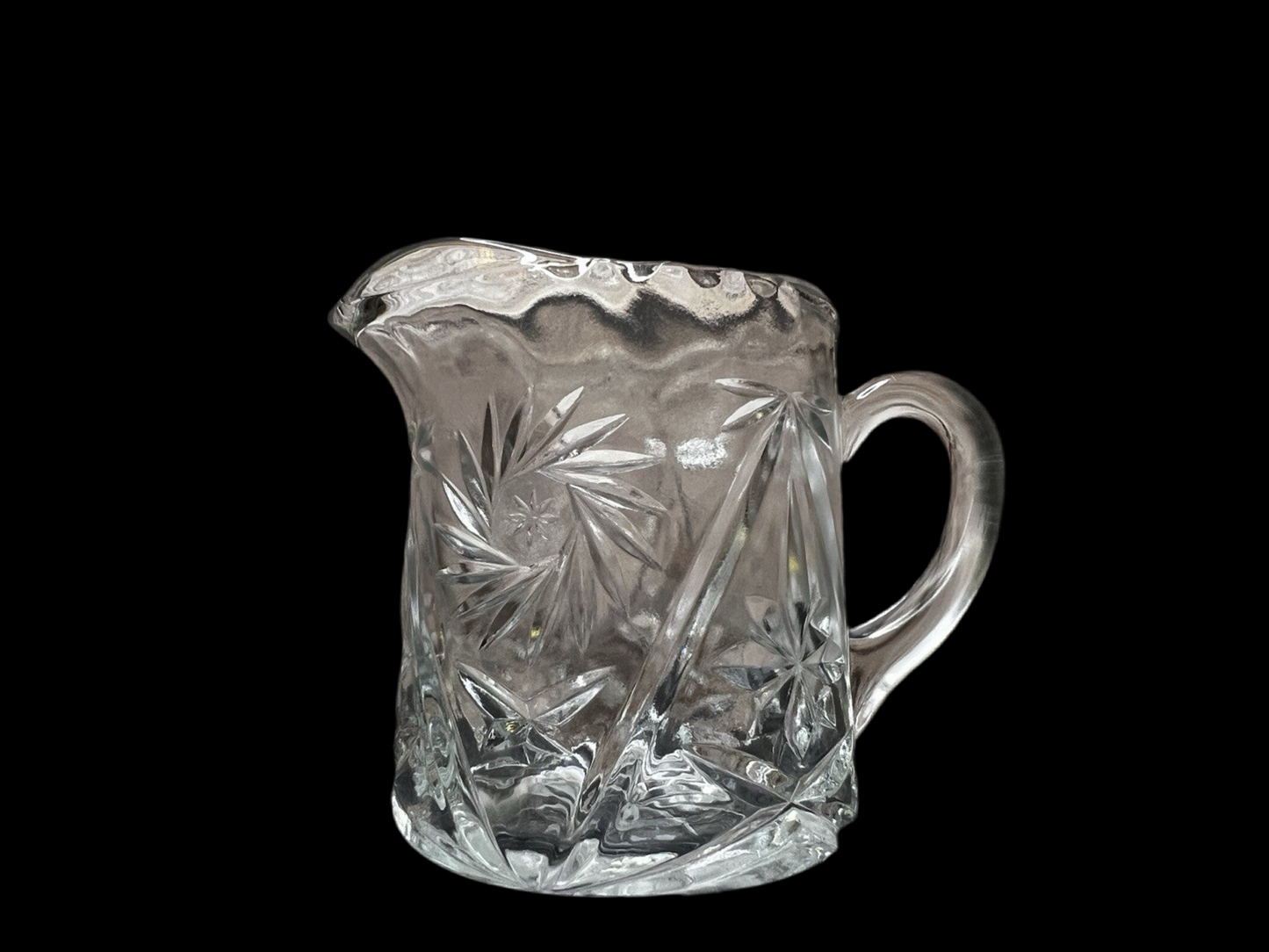 Vintage Depression Glass Creamer 200ml - Excellent Condition
