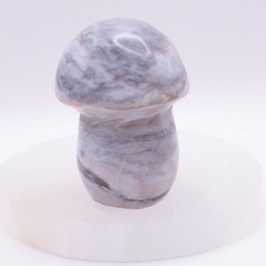 Jasper Mushroom Carving - Medium Size || Mushroom #1
