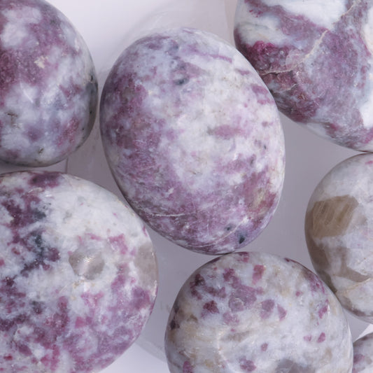 Eudialyte Palm Stone || Intuitively Chosen