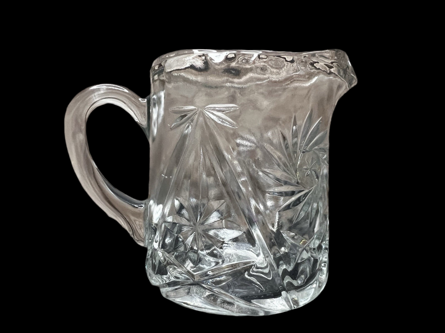 Vintage Depression Glass Creamer 200ml - Excellent Condition