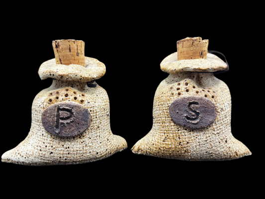 Handmade Salt & Pepper Stoneware