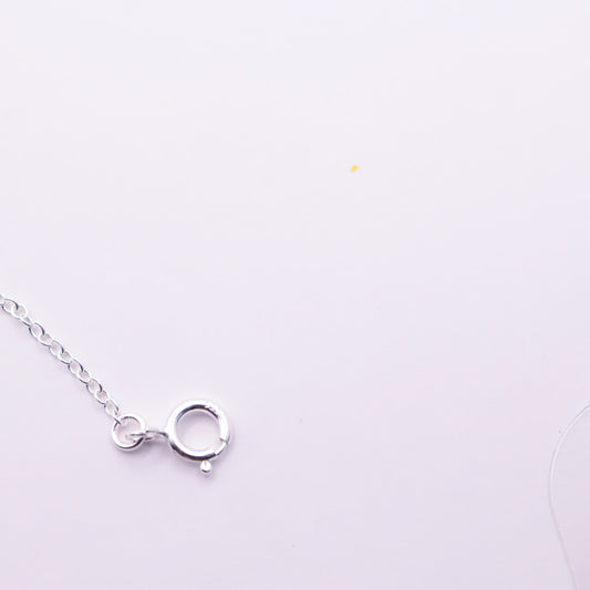 Kids Multicoloured Silver Flower Minimalist Bracelet