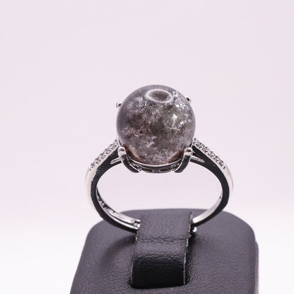 Garden Quartz Adjustable Ring | #9
