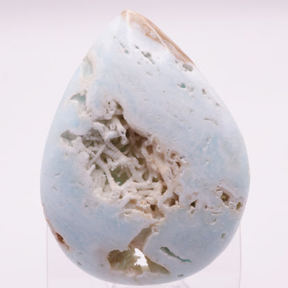 Caribbean Calcite (Aragonite) Heart 98g Medium Size 8cm | #3