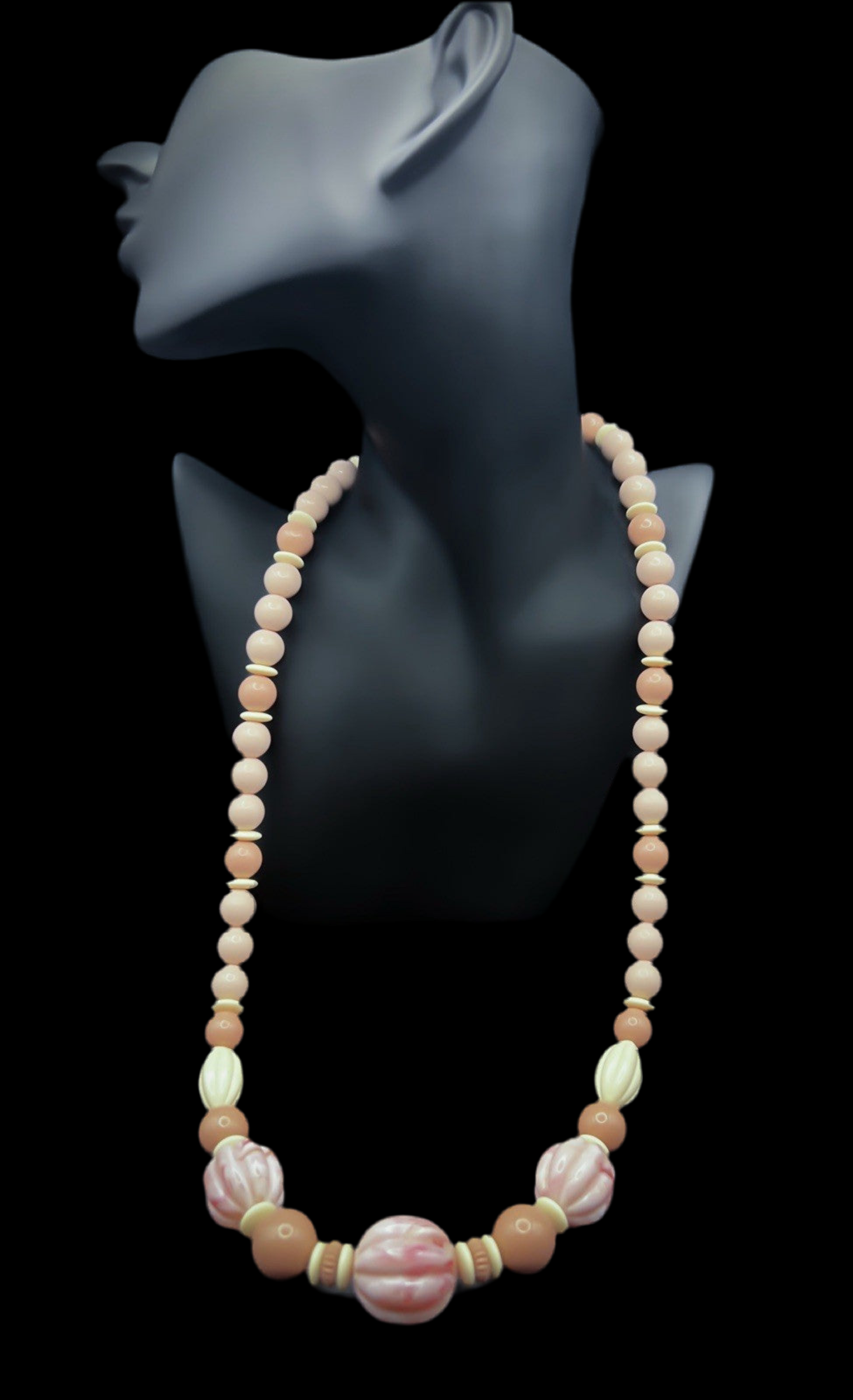 1980’s Pink Avon Spring Burst Vintage Costume Jewellery Necklace