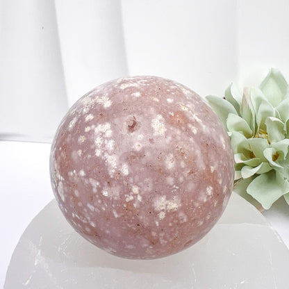 Flower Agate Spheres