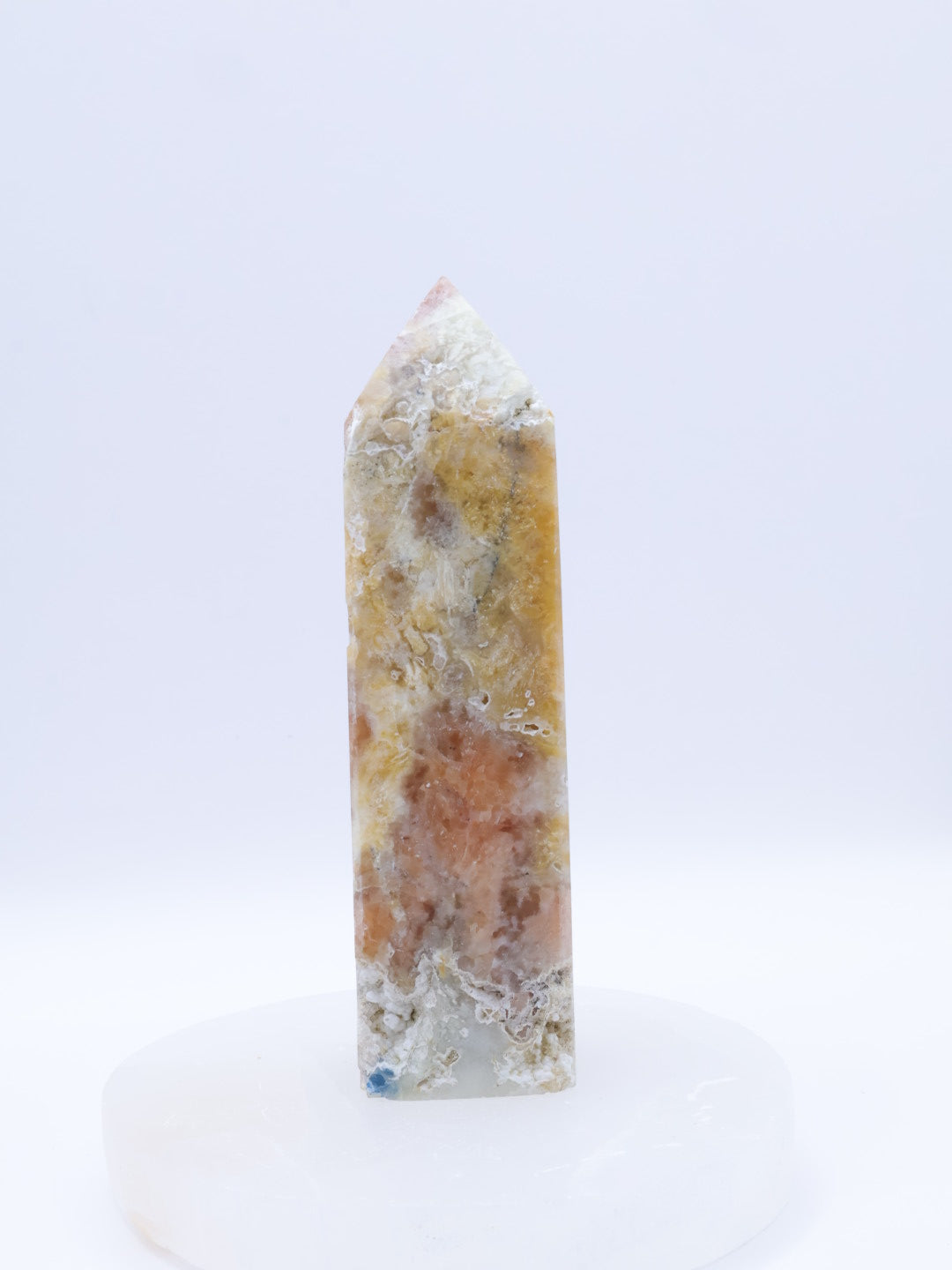 Orange Calcite/Apatite  Crystal Point Medium Size 90-140mm |  #2