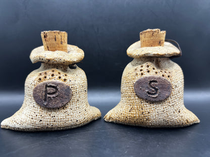 Handmade Salt & Pepper Stoneware