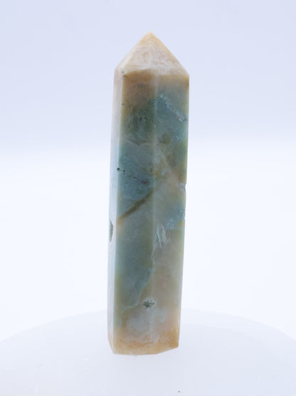 Sky Blue Quartz (Chalcedony) Crystal Point Small 65-100mm || Tower #4