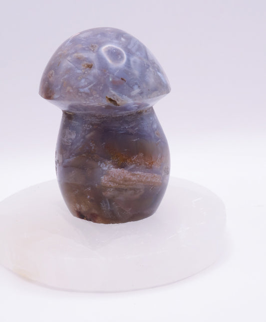 Jasper Mushroom Carving - Medium Size || Mushroom #5